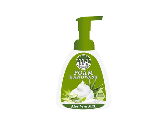 114 HW Foam Aloe Vera&Milk 400 ml