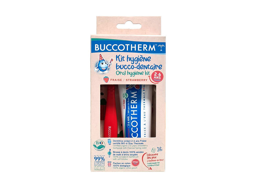 Buccotherm Kid Set 2 to 6 Ans Fraise 1 piece