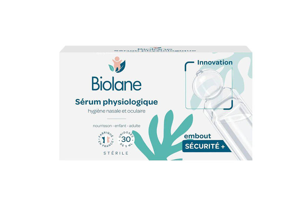 Biolane Serum Physiologique Unidose 30 pieces