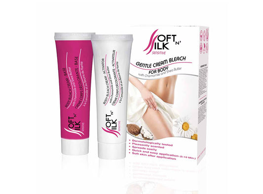 Soft N' Silk Cream Bleach For The Body 2x250 ml