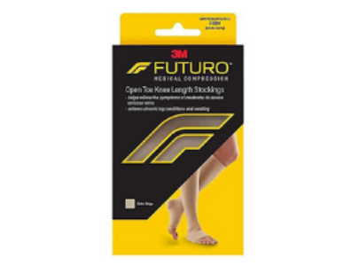 Futuro Knee Length Open Toe Men Women Large