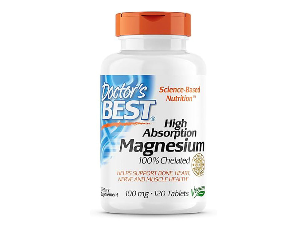 Doctors Best High Absorption Magnesium Glycinate 120 tablets