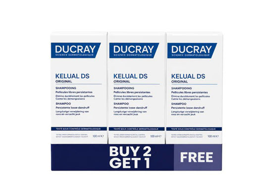 Ducray Kelual D.S Shampoo But 2 Get 1 Free 100 ml