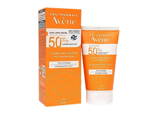 Avene Ecran Fragrance Free Cream Spf50+ 50 ml
