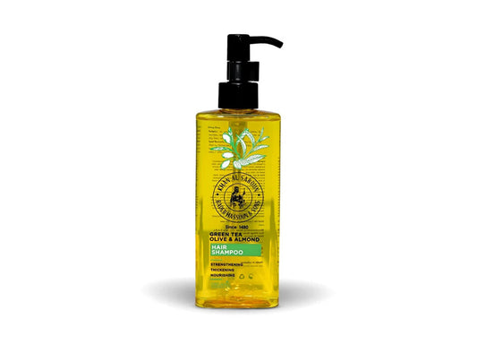 Khan Al Saboun Hair Shampoo Green Tea Olive & Almond 250 ml