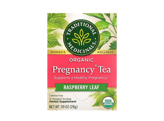 Organic Pregnancy Tea Rasberry Leaf Caffeine Free Tm Tea Bags 16 bags