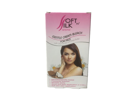 Soft N' Silk Cream Bleach For The Face 2x250 ml