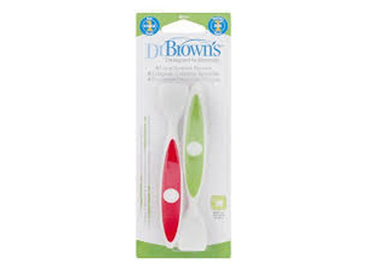 Dr Brown's Long Spatula Spoons 4 pieces