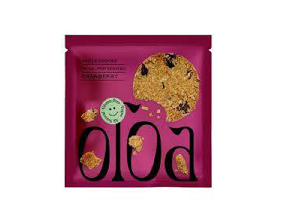 Oloa Cranberry Oat Cookies 45 g