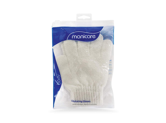 Manicare Exfoliating Gloves White