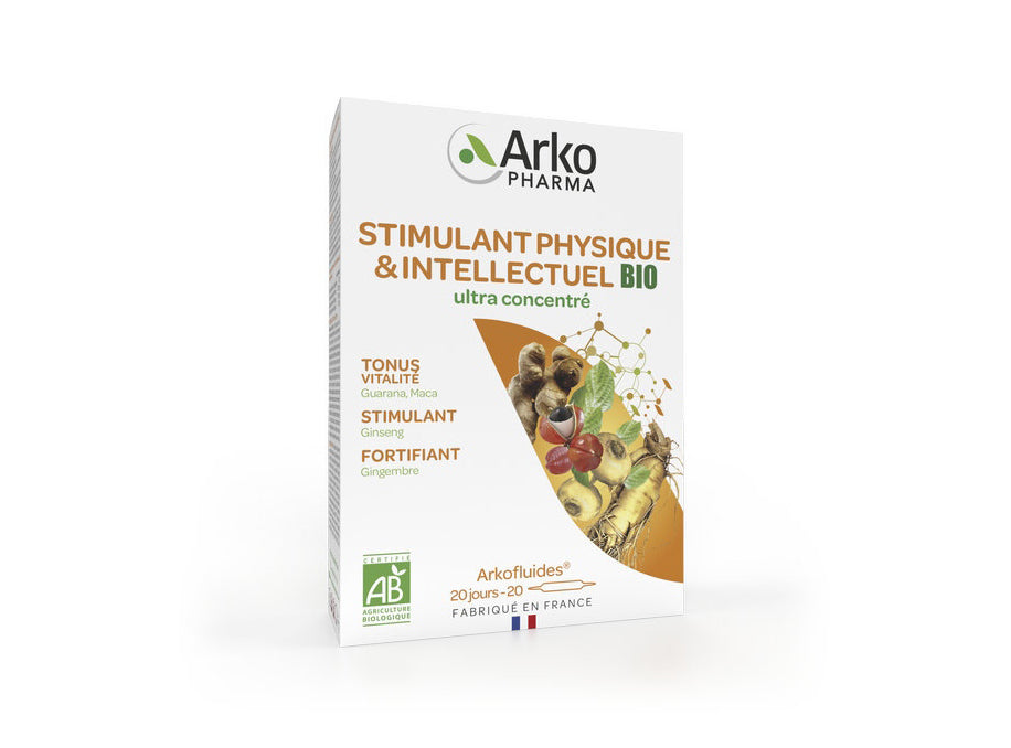 Arko Stimulant Physique & Intellectuel Amps 20 ampoules