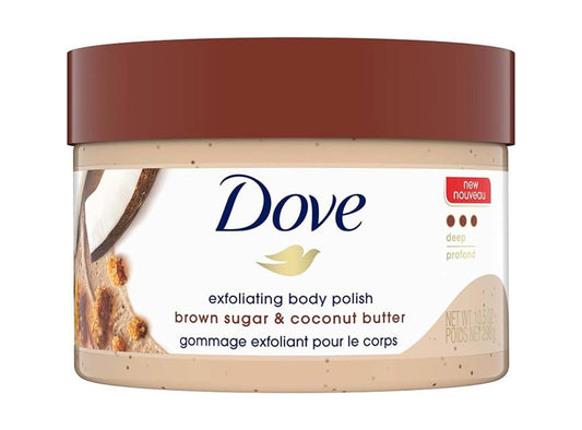 Dove Body Scrub Brown Sugar & Coconut Butter 298 ml