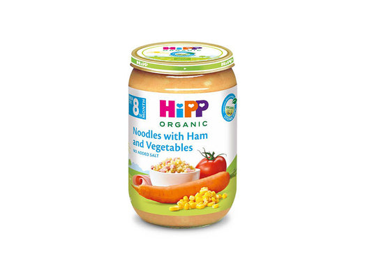 Hipp Noodles With Ham And Vegetables 8M+ 220 g