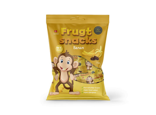 Frugt Snacks Banana/Banan 7 pieces