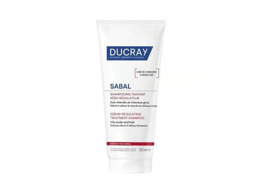 Ducray Sabal Shampoo Sebum Regulating Treatment 200 ml