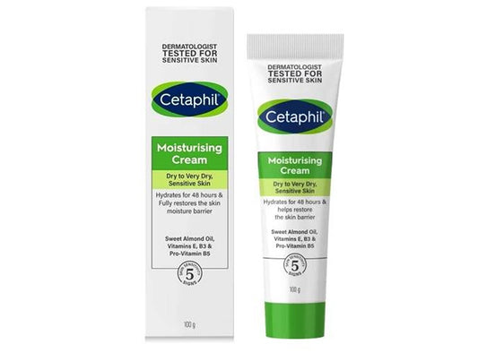 Cetaphil Moisturizing Cream Dry To Very Dry Skin 100 g