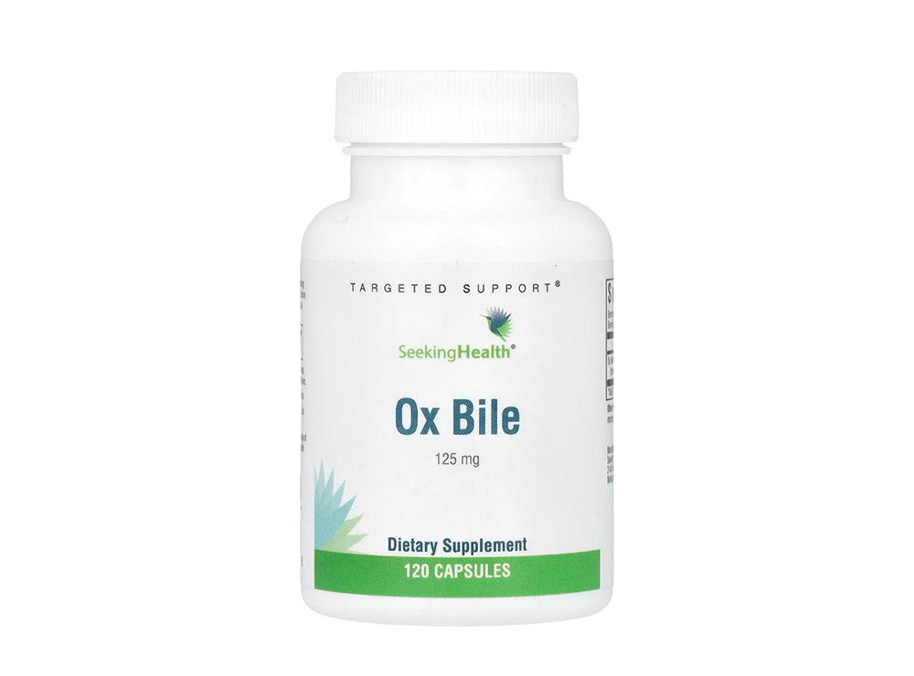 Seeking Health Ox Bile 125 Mg 120 capsules