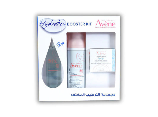 Avene Kit Hydration Aqua Gel Creme + Mousse Nettoyante + Free Micellaire 50+150 ml