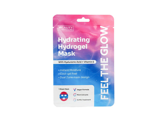 Beauty Formulas Facial Sheet Mask Hydrating Hydrogel 1 piece