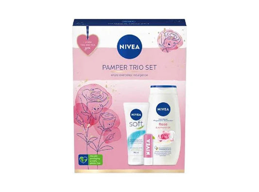 Nivea Pamper Trio Set 3 pieces