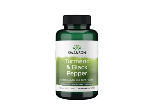 Swanson Turmeric & Black Pepper 600Mg 90 capsules