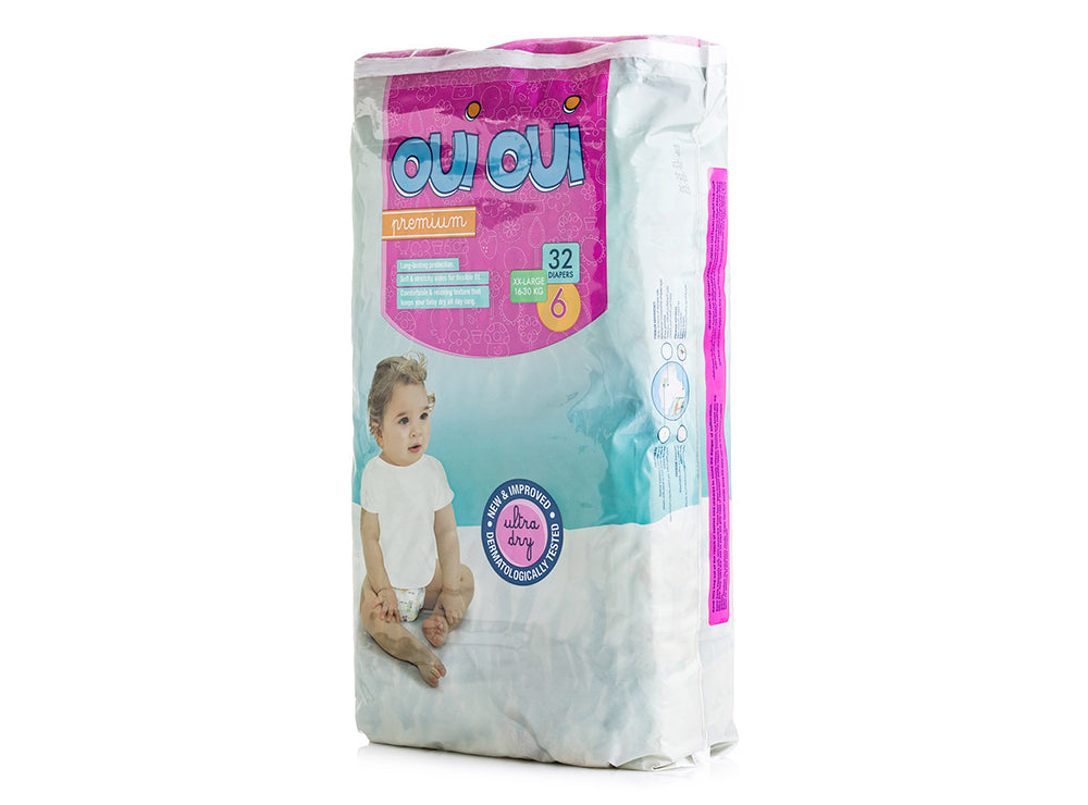 Oui Oui Number 6 9 42 diapers