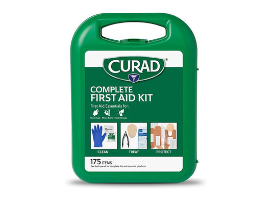 Curad Complete First Aid Kit 175 pieces