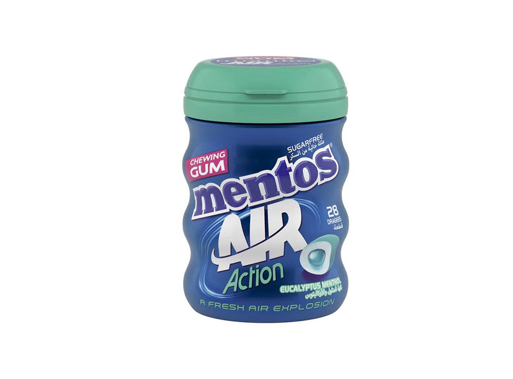 Mentos Gum Air Action Eucalyptus Menthol 28 pieces
