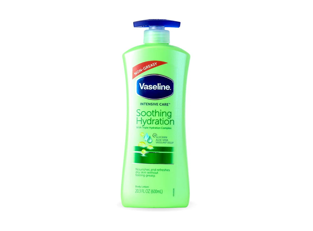 Vaseline Lotion Aloe Soothing Hydration Pump 600 ml
