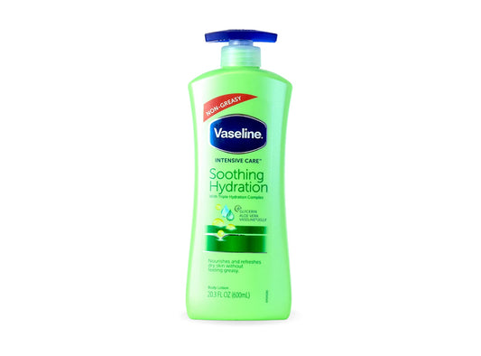 Vaseline Lotion Aloe Soothing Hydration Pump 600 ml