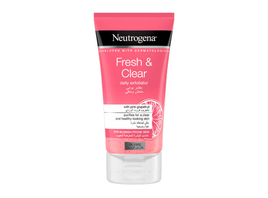 Neutrogena Fresh&Clear Oil Free Grapefruit Scrub 150 ml