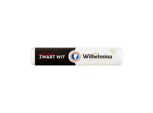 Wilhelmina Vegan Peppermint Black/White Licorice Candies 37 g