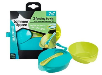 Tommee Tippee Easy Scoop Feeding Bowl 7M+