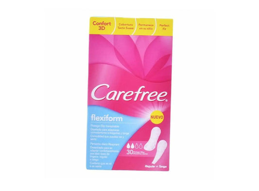 Carefree Flexiform Regular 30 pieces