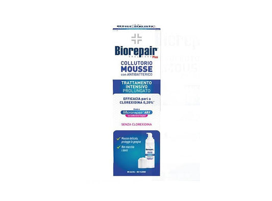 Biorepair Mouthwash Mousse With Antibacterial Complex 200 ml