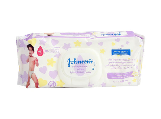Johnson Baby Wipes Ultimate Clean 48 pieces