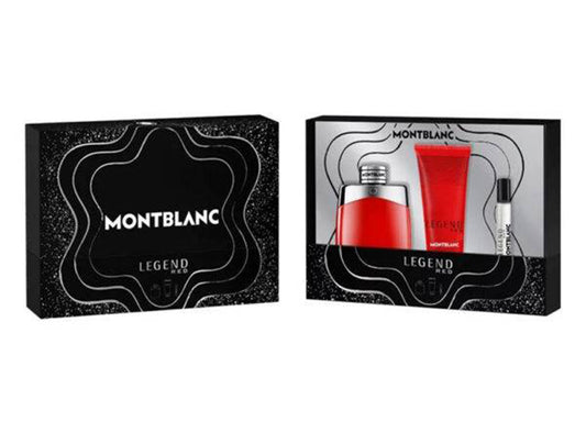 Montblanc Legend Eau De Toilette For Men Coffret  100 ml