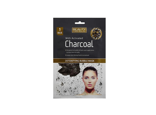 Beauty Formulas Facial Sheet Mask Charcoal Detox 1 piece