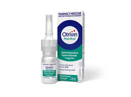 Otrivin Menthol 0.1 % Adult 10 ml