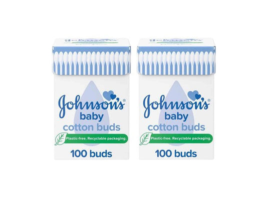 Johnson Cotton Buds 100 Buds Offer 2 pieces